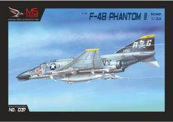 McDonnell Douglas F-4B Phantom II (VF-84, Träger USS Independence CVA-62, Vietnamkrieg) 1:33 extrempräzise
