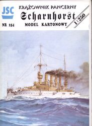 großer Kreuzer SMS Scharnhorst (1907) 1:250 übersetzt