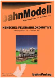 Henschel-Feldbahnlokomotive 1:43 deutsche Bauanleitung