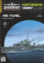 britischer Zerstörer HMS Ithuriel H05 (1942) 1:200