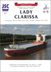 holländischer Frachter Lady Clarissa (Bauzustand 2009 oder 2015) 1:400