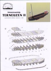 holländischer Motorkahn Terneuzen II (1922) 1:100