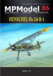 Deutsches Nahaufklärungsflugzeug Henschel Hs 126 B-1, 1936, 1:33