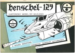 Erdkampfflugzeug Henschel Hs-129 „Büchsenöffner“ 1:33