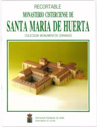 Monasterio Cisterciense de Santa Maria de Huerta / Kloster Santa María de Huerta (Zisterzienser-Abtei ), Spanien 1:250