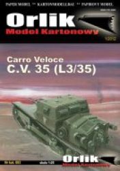 italienische Tankette Carro Veloce C.V.35 (L3/35) 1:25 präzise
