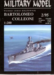 italienischer Kreuzer Bartolomeo Colleoni (1932) 1:200 übersetzt, ANGEBOT