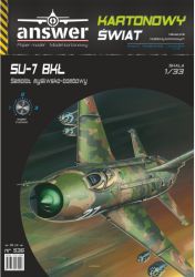 Jagdbomber Suchoj Su-7 BKL „Fitter“ sowjetischer Luftwaffe 1:33 extrempräzise