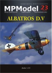 Jagdflugzeug Albatros D.V aus dem Jahr 1917 1:33