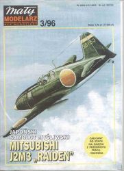 japanischer Abfangjäger Mitsubishi J2M3 Raiden 1:33 übersetzt, ANGEBOT