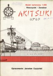 japanischer Zerstörer IJN Akizuki (IJN Akitsuki) (1944) 1:200 übersetzt, ANGEBOT