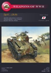 japanischer mittelschwerer Panzer Typ 97 Chi-Ha 1:25