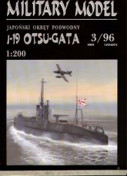 japanisches U-Boot I-19 Otsu-Gata der I-15 Klasse (1942) 1:200 ANGEBOT