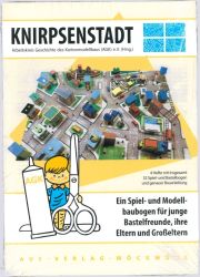 Knirpsenstadt – 4 Hefte mit insgesamt 32 Spiel- und Bastelbogen und genauer deutschen Bauanleitung