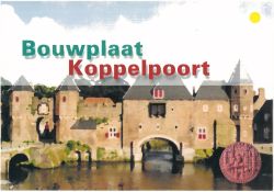 mittelalterliche Land- und Wassertore Koppelpoort in Amersfoort / Niederlande 1:200