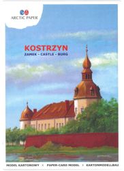 Schloss in Küstrin an der Oder / Kostrzyn nad Odra 1:400 deutsche und englische Bauanleitung