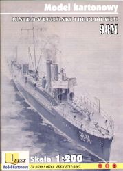 k.u.k. Torpedoboot 98M (1915) 1:200 übersetzt!