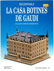 La Casa Botines de Gaudi in León / Spanien 1:150