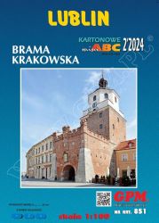 das Krakauer Tor in Lublin / Polen 1:100