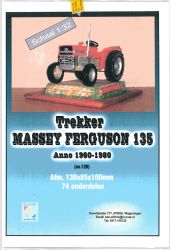 Britischer Landwirtschaftsschlepper Massey Ferguson 135 (1960 – 1980) 1:32