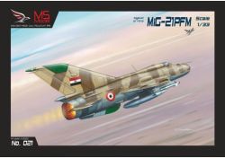 sowjetischer Abfangjäger Mikoyan Mig-21 PFM (Fishbed J) ägyptischer Luftwaffe 1:33 extrem präzise
