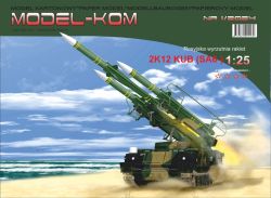 sowjetischer Ketten-Flak-Raketenwerfer 2k12 KUB (SA-6 Gainful) polnischer Luftverteidigung 1:25 extrem³