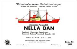 Dänisches Polarschiff Nella Dan, Offsetdruck, Originalausgabe, ANGEBOT