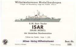 S.M.-Boot-Tender Isar A54 (alternativ Saar A65 oder Mosel A67) 1:250, ANGEBOT