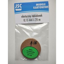 ELASTISCHER MODELLIERFADEN, STÄRKE 0,15 MM, LÄNGE 25 M (K 042)