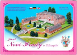 Rokokoschloss Nové Hrady / Neuschloss u Litomysle / bei Leitomischl in Tschechien (1774 - 1777) 1:250 deutsche Bauanleitung