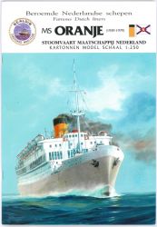 holländisches Fahrgastschiff MS Oranje (1939-1979) 1:250