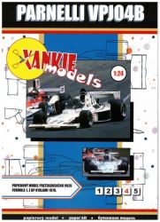 Formel 1.-Bolid Parnelli VPJ04B (Großer Preis von Südafrika, Kyalami 1976) 1:24 extrem präzise