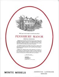 Pennsbury Manor in Morrisville, Pennsylvania, USA 1:120