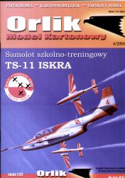 polnischer Düsen-Trainer TS-11 Iskra als Kunstflugzeug (1960er) 1:33 extrem (Erstausgabe)