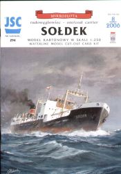 polnischer Kohle-Erz-Frachter Soldek (1949) 1:250 übersetzt, Angebot