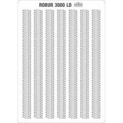 schwarze LC-Reifenprofile für LKW Robur LO 3000 1:25 (Answer Band KS 4/2023)