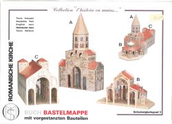 Romanische Kirche  1:200 deutsche Bauanleitung