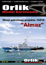 russisches Patrouillenboot Projekt 10410 PSKR-913 Almaz 1:200 extrem³
