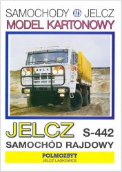 Rally-Lkw Jelcz S-442 der Rallye Paris-Algier-Dakar 1988 1:25 selten