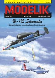 Heinkel He-162A-2 Salamander 1:33 (Modelik)