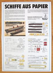 berühmte RMS Queen Elisabeth (1953) 1:2000 Micromodels Ltd. / Reprint des Deutschen Schifffahrtsmuseums Bremerhaven