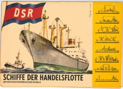 8 Schiffe der Handelsflotte der Deutschen Demokratischen Republik 1:55 DDR-Verlag Junge Welt,