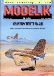 schwerer Jäger Messerschmitt Me-329 (Prototypflugzeug) 1:33