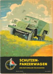 Schützenpanzerwagen der Nationalen Volksarmee BTR-152 (SPW-152) 1:25 DDR-Verlag Junge Welt (Kranich Modell-Bogen, 1959) ANGEBOT
