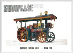 ShowmansTraction Engine circa 1900 / Showmans Traktionslokomotive um 1900, Reprint