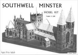 mittelalterliche Kathedrale von Southwell (Southwell Minster) 1:240