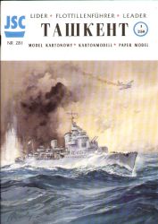 sowietischer Flotillenführer Taschkent (1941) 1:250 übersetzt