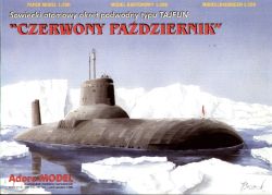 sowjetisches U-Boot Typhoon-Class "Roter Oktober" 1:200 übersetzt, Originalausgabe