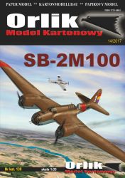 sowjetischer Bomber TUPOLEW SB-2M100 der Spanischen Luftwaffe 1:33 extrem