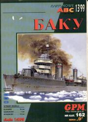 sowjetischer Grosszerstörer Baku (1942) 1:200